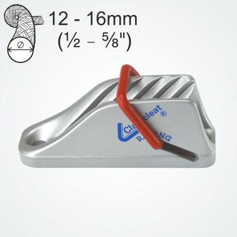Clamcleat MIDI – Taquet D’amarrage Pour Corde De 4 à 8 Mm, En Nylon Robuste