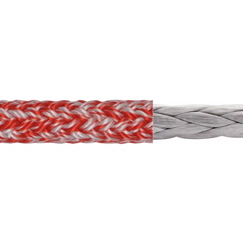 Corde Tressée Dyneema 3 Mm Rouge - 50 M, Charge De Rupture 950 DaN, Allongement <1 %, Ultra Légère Et Résistante UV